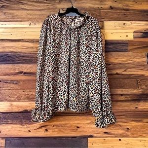 Boutique Leopard Print Blouse